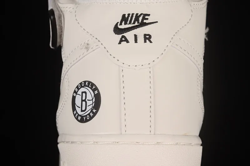 All categories Nk Air Force 1 Air Force series Nk Air Force 1 Mid Air Force mid-top Nk Air Force 1'07 Mid "Mi Black and White" Brooklyn Nets city limited Air Force One mid-top casual sneakers NT2969-013